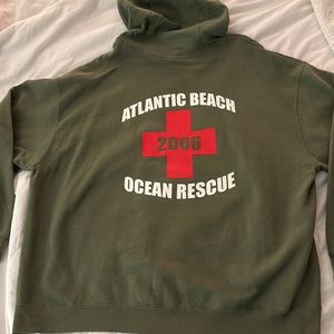 Atlantic Beach Ocean Rescue 2006 Hooded Sweatshirt-XXL-Unisex🛟